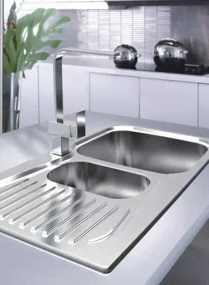 Мойка для кухни из нержавеющей стали Oulin OL-359S-1