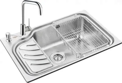 Мойка для кухни из нержавеющей стали Oulin OL-327R-4