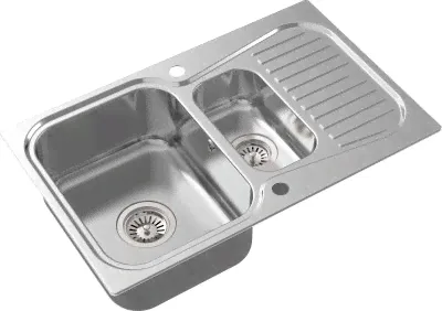 Мойка для кухни из нержавеющей стали Oulin OL-359S-3