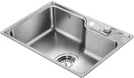 Мойка кухонная Oulin OL-CS210S брашированная, прямоугольная, 89x51 см