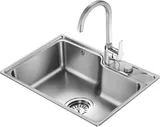 Мойка кухонная Oulin OL-CS210S брашированная, прямоугольная, 89x51 см