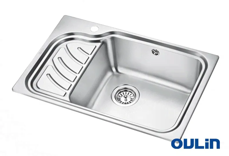 Кухонная мойка Oulin OL-327R правая-0
