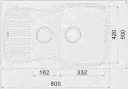 Кухонная мойка Oulin 80х50 OL-359S-1